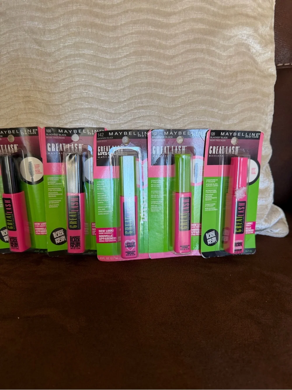 5 Great Lash Mascara Duo Packaging in Pink and Green
